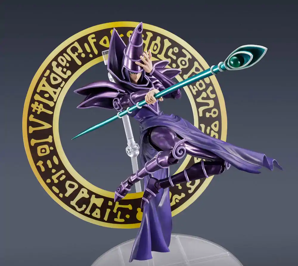 Yu-Gi-Oh! S.H. MonsterArts akcijska figura Dark Magician 19 cm fotografija proizvoda