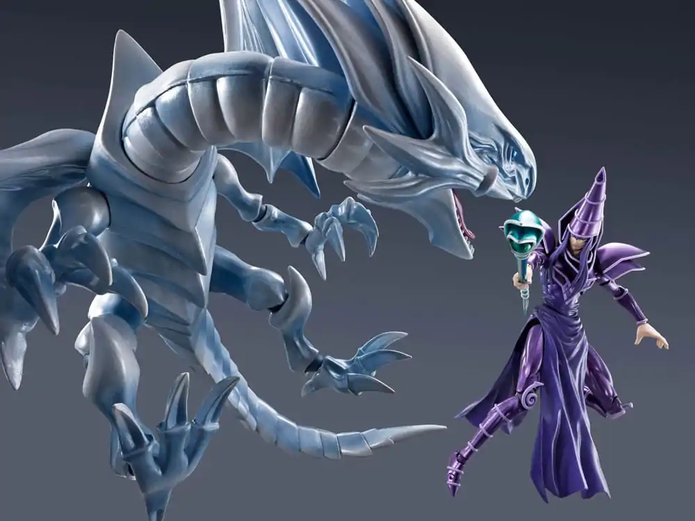 Yu-Gi-Oh! S.H. MonsterArts akcijska figura Dark Magician 19 cm fotografija proizvoda