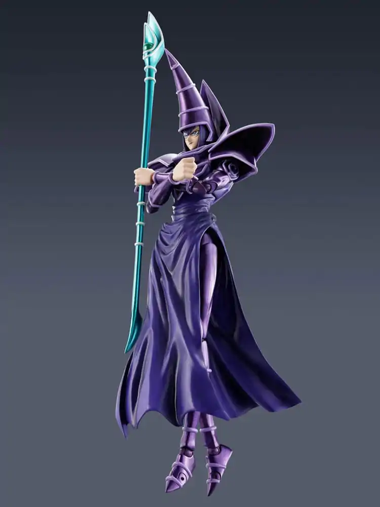 Yu-Gi-Oh! S.H. MonsterArts akcijska figura Dark Magician 19 cm fotografija proizvoda