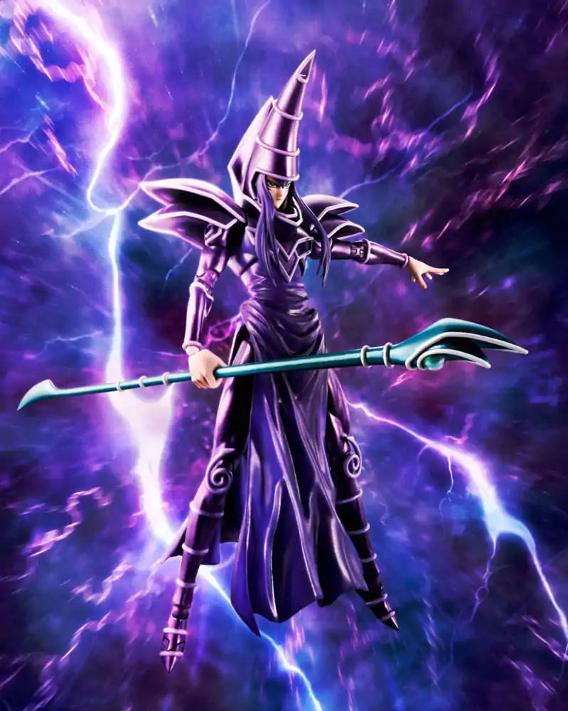 Yu-Gi-Oh! S.H. MonsterArts akcijska figura Dark Magician 19 cm fotografija proizvoda