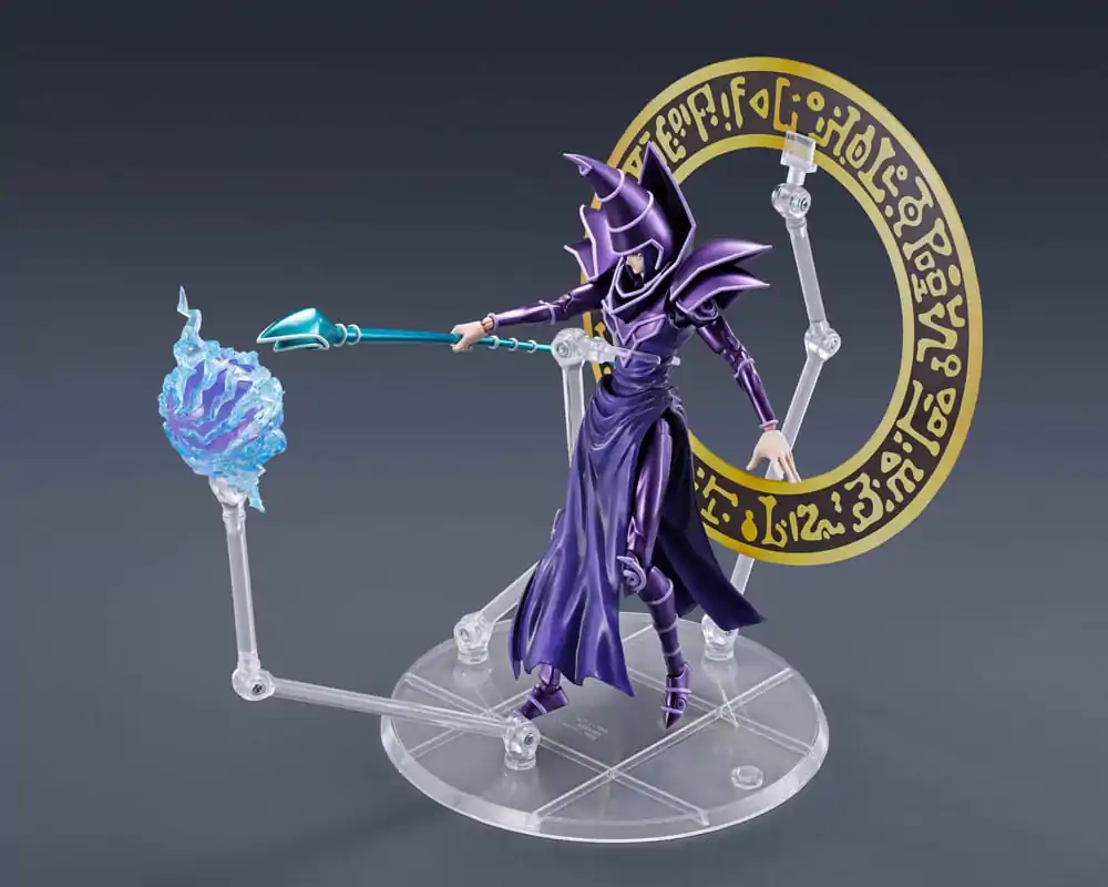 Yu-Gi-Oh! S.H. MonsterArts akcijska figura Dark Magician 19 cm fotografija proizvoda