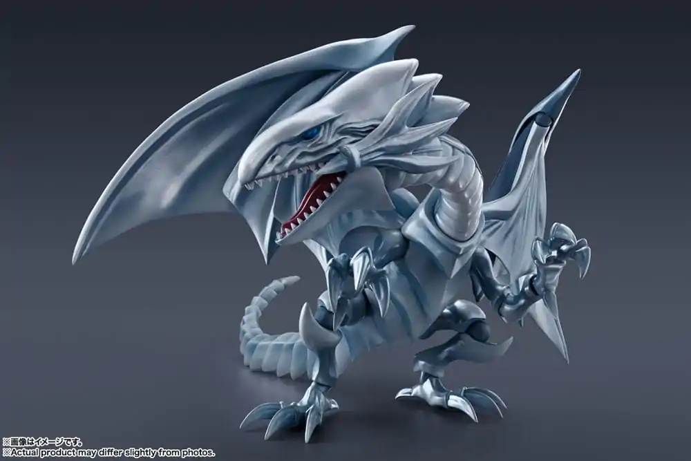 Yu-Gi-Oh! S.H. MonsterArts akcijska figura Blue-Eyes White Dragon 22 cm fotografija proizvoda