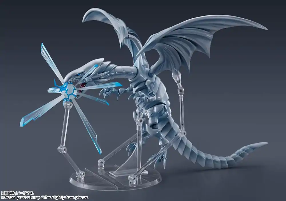 Yu-Gi-Oh! S.H. MonsterArts akcijska figura Blue-Eyes White Dragon 22 cm fotografija proizvoda