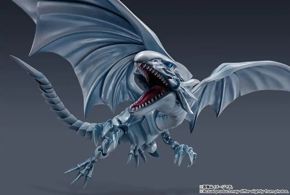 Yu-Gi-Oh! S.H. MonsterArts akcijska figura Blue-Eyes White Dragon 22 cm fotografija proizvoda