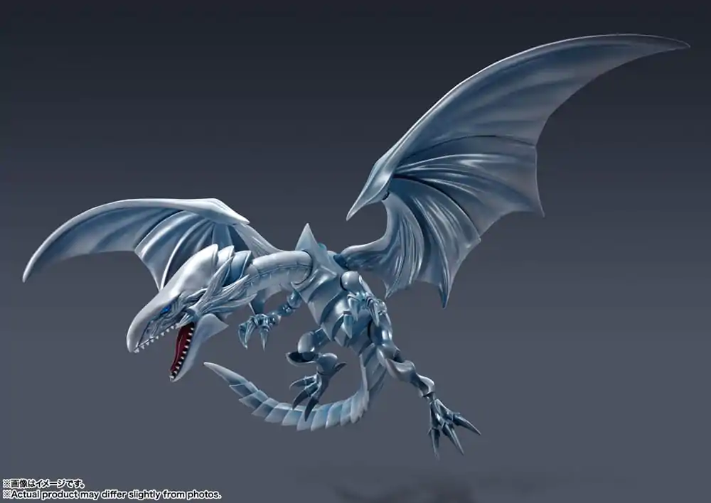 Yu-Gi-Oh! S.H. MonsterArts akcijska figura Blue-Eyes White Dragon 22 cm fotografija proizvoda