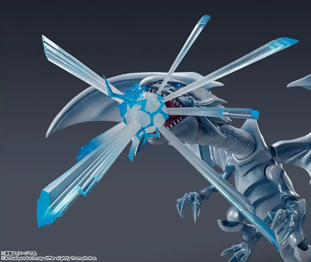 Yu-Gi-Oh! S.H. MonsterArts akcijska figura Blue-Eyes White Dragon 22 cm fotografija proizvoda
