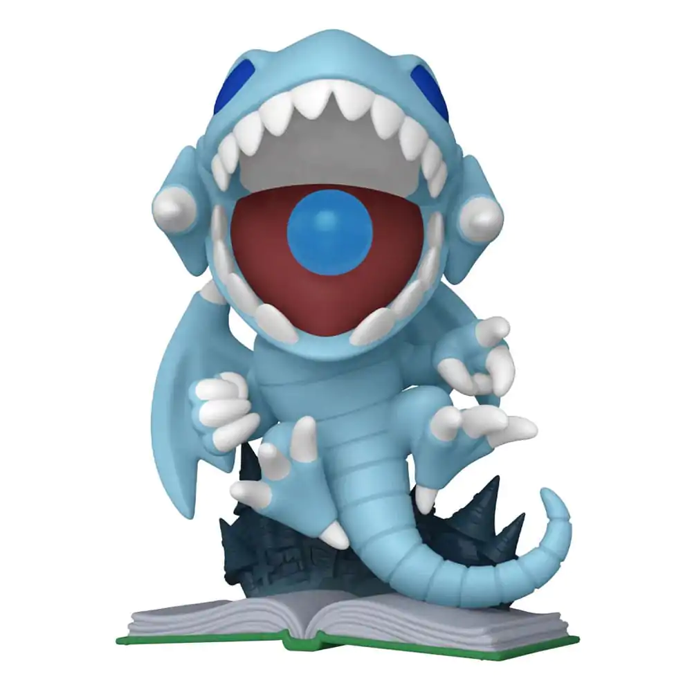 Yu-Gi-Oh! Super Sized Funko POP! Animation Vinilna Figura Blue-Eyes Toon Dragon (GITD) Special Edition 15 cm fotografija proizvoda