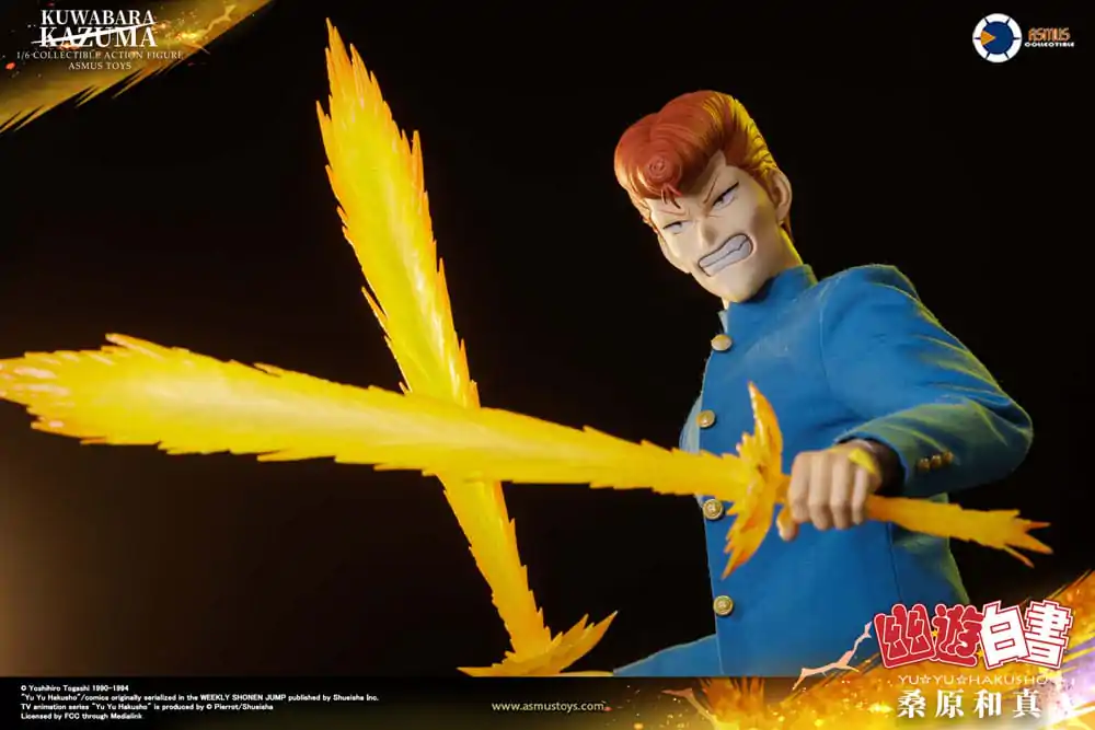 Yu Yu Hakusho akcijska figura 1/6 Kazuma Kuwabara (Luxury Version) 30 cm fotografija proizvoda