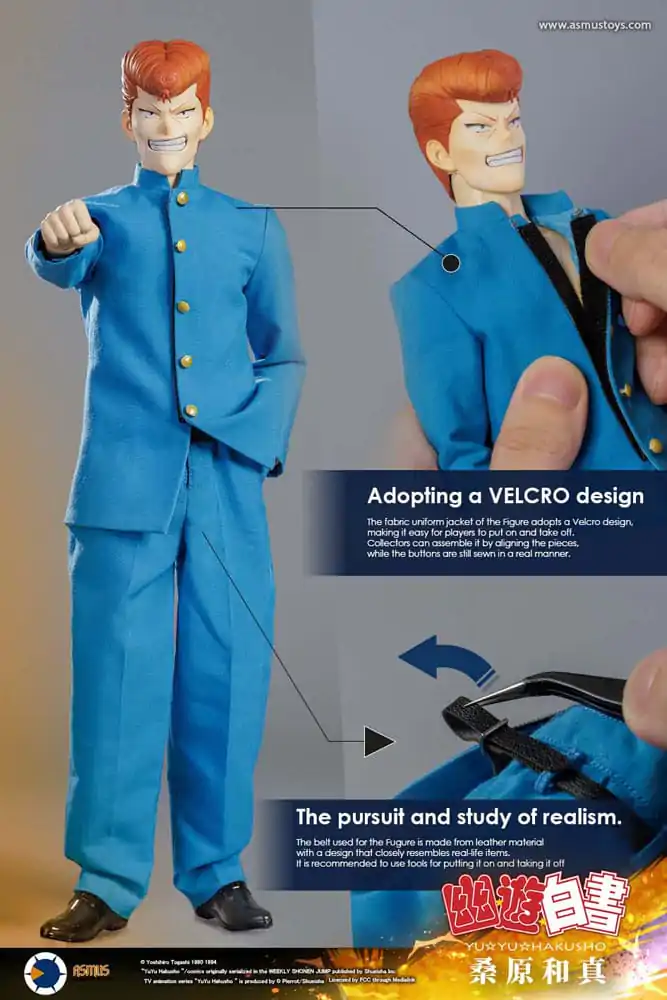 Yu Yu Hakusho akcijska figura 1/6 Kazuma Kuwabara (Luxury Version) 30 cm fotografija proizvoda