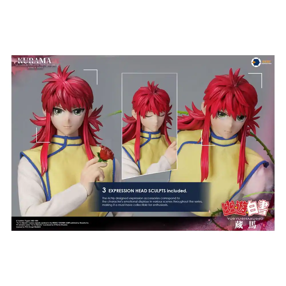 Yu Yu Hakusho akcijska figura 1/6 Kurama (Luxury Edition) 30 cm fotografija proizvoda