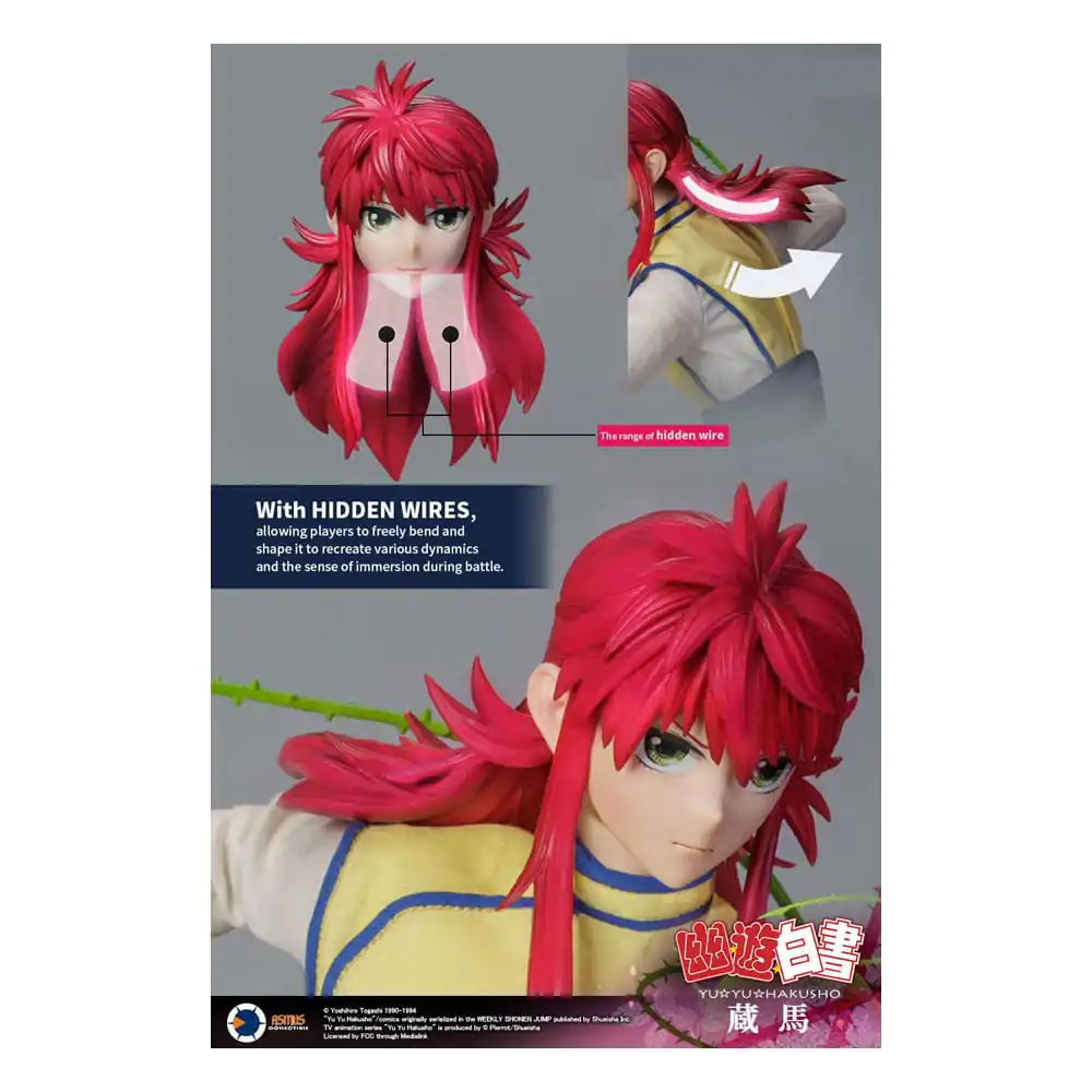 Yu Yu Hakusho akcijska figura 1/6 Kurama (Luxury Edition) 30 cm fotografija proizvoda