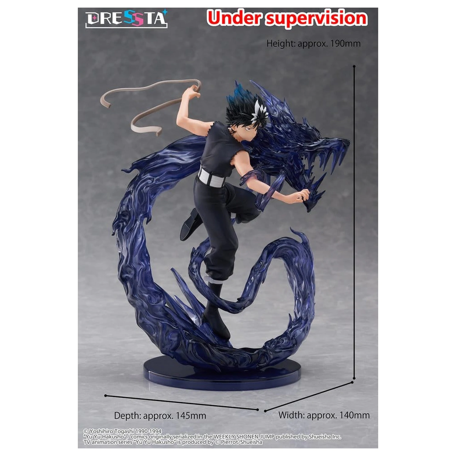 Yu Yu Hakusho Dressta PVC figura Hiei 18 cm fotografija proizvoda