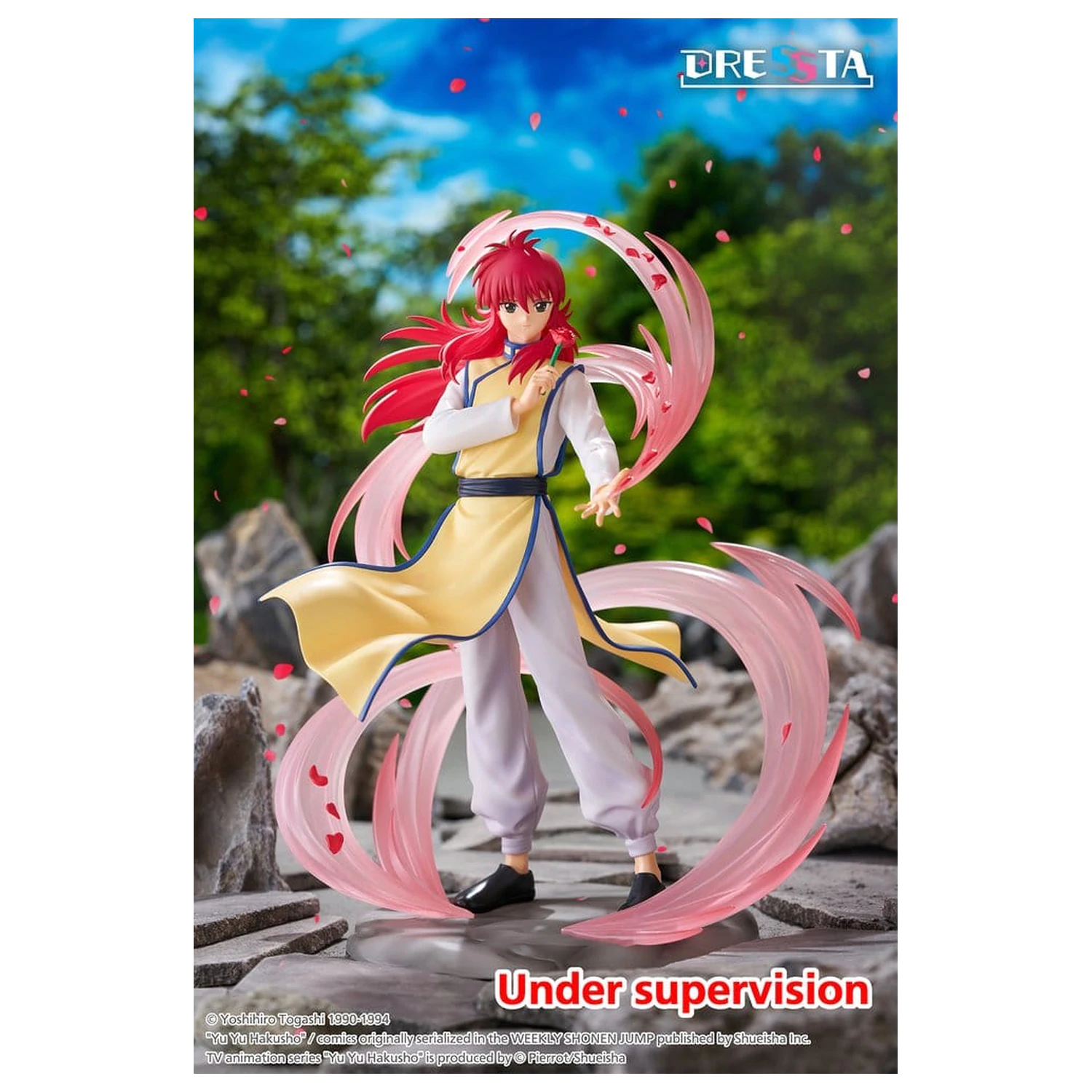 Yu Yu Hakusho Dressta PVC figura Kurama 18 cm fotografija proizvoda