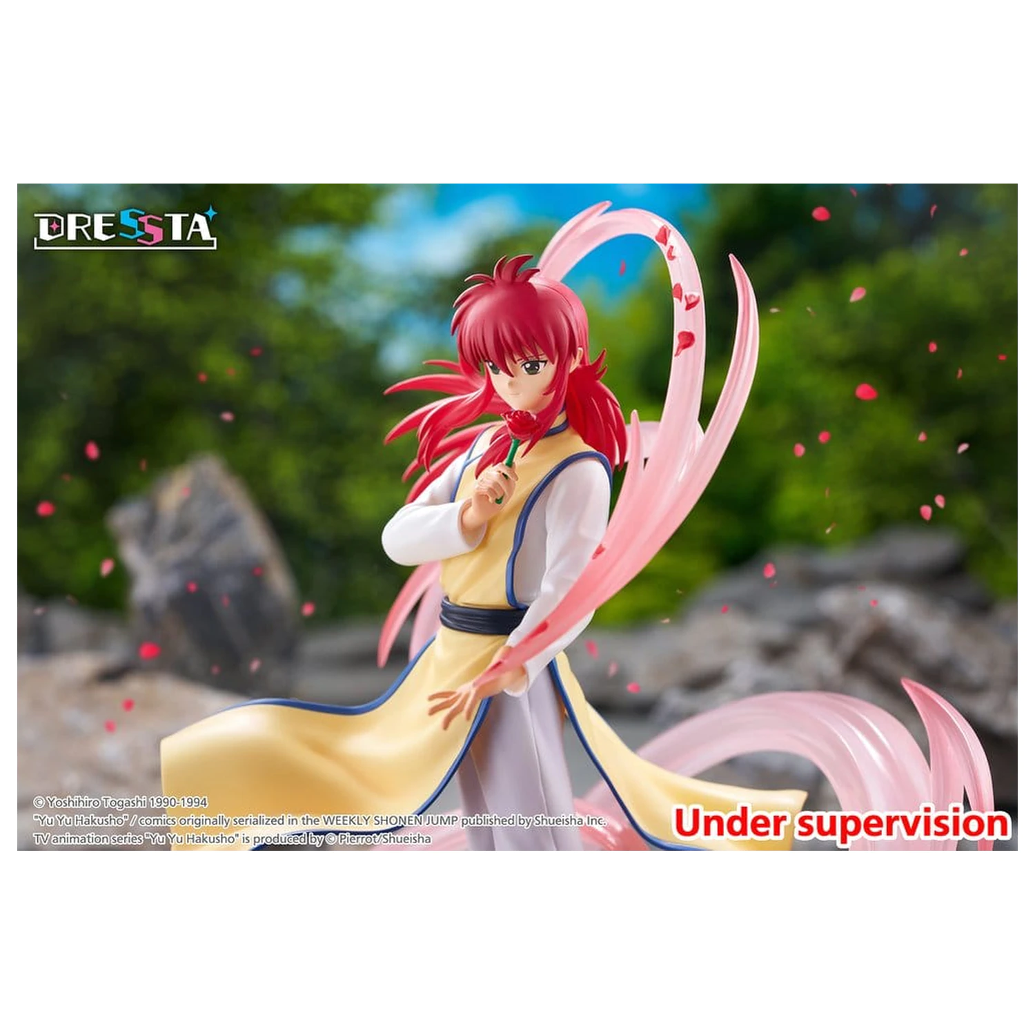 Yu Yu Hakusho Dressta PVC figura Kurama 18 cm fotografija proizvoda