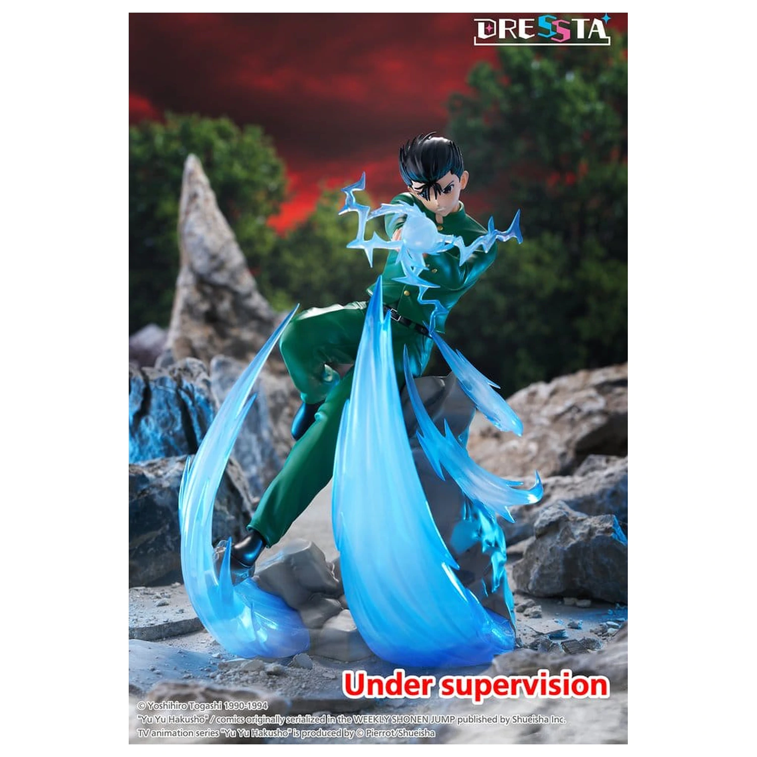 Yu Yu Hakusho Dressta PVC figura Yusuke Urameshi 18 cm fotografija proizvoda