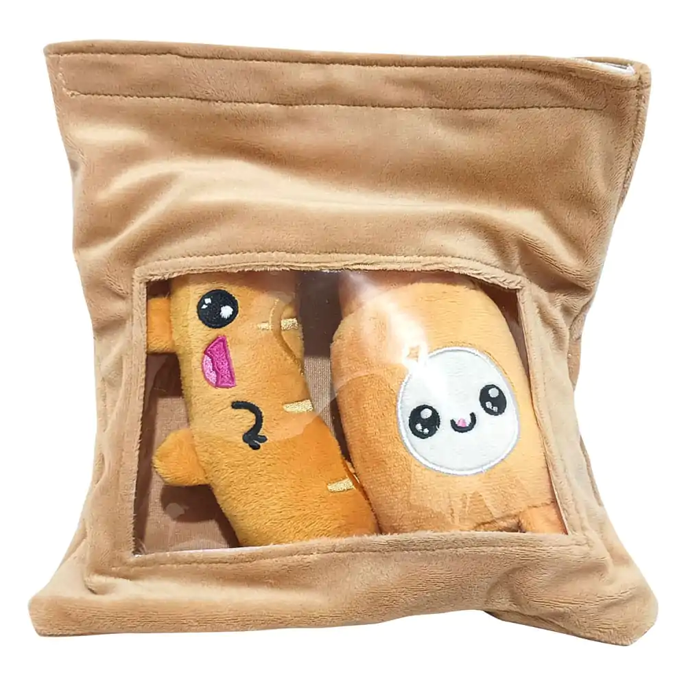 Yummis Together plišane figure 2 kom. kobasica i senf u vrećici za van 21 cm fotografija proizvoda