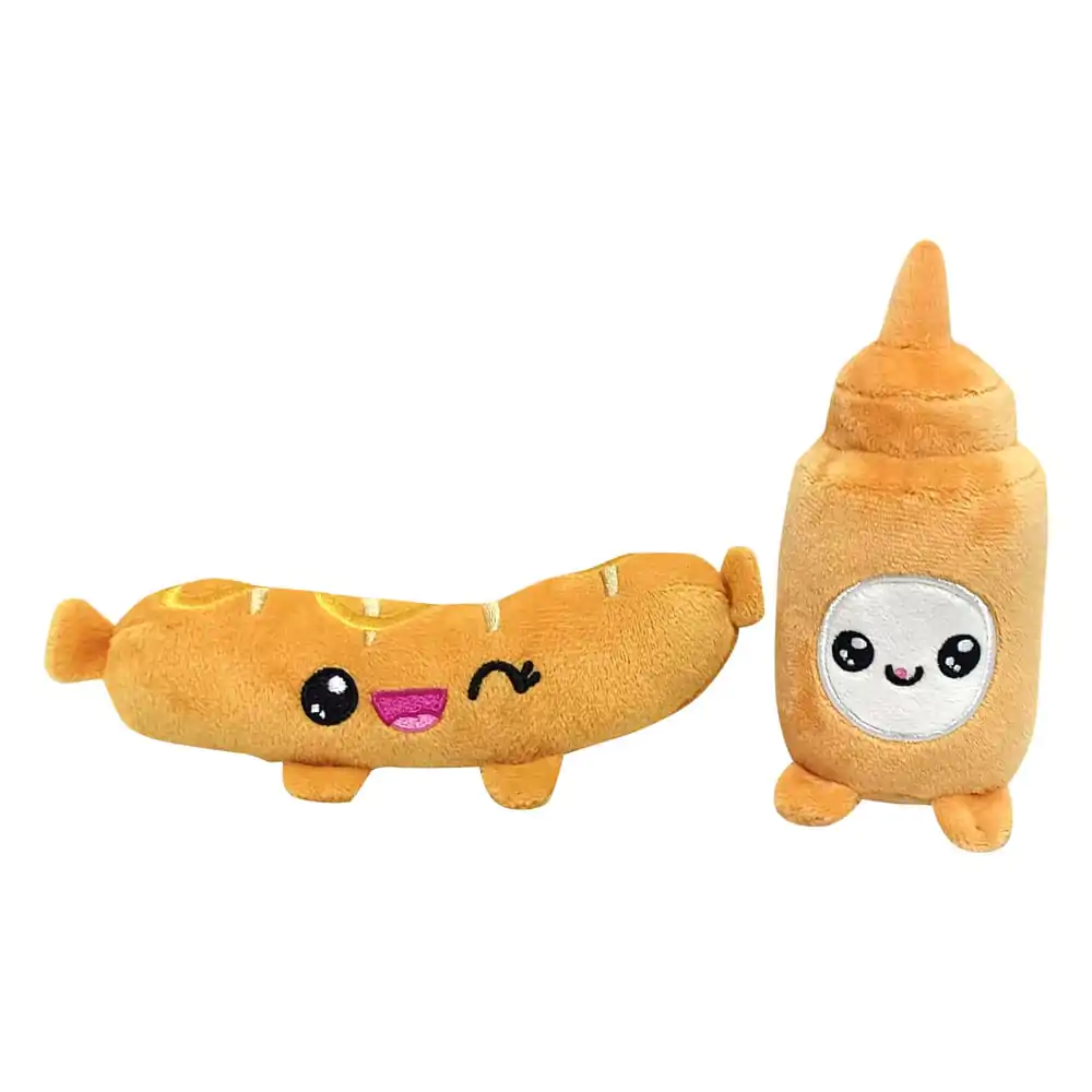 Yummis Together plišane figure 2 kom. kobasica i senf u vrećici za van 21 cm fotografija proizvoda