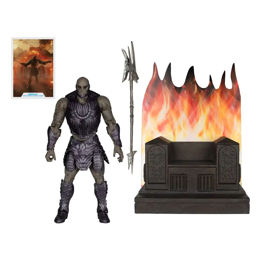 Zack Snyder's Justice League DC Multiverse Mega akcijska figura Darkseid s prijestoljem (Gold Label) 24 cm fotografija proizvoda