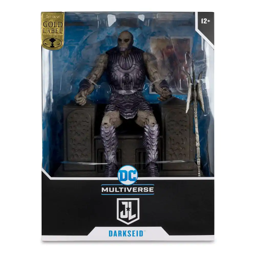 Zack Snyder's Justice League DC Multiverse Mega akcijska figura Darkseid s prijestoljem (Gold Label) 24 cm fotografija proizvoda