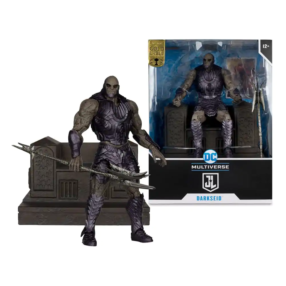 Zack Snyder's Justice League DC Multiverse Mega akcijska figura Darkseid s prijestoljem (Gold Label) 24 cm fotografija proizvoda