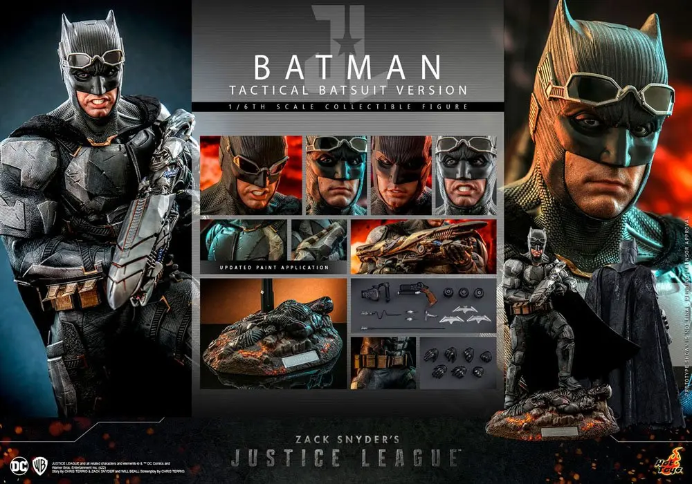 Zack Snyder`s Justice League akcijska figura 1/6 Batman (Tactical Batsuit Version) 33 cm fotografija proizvoda