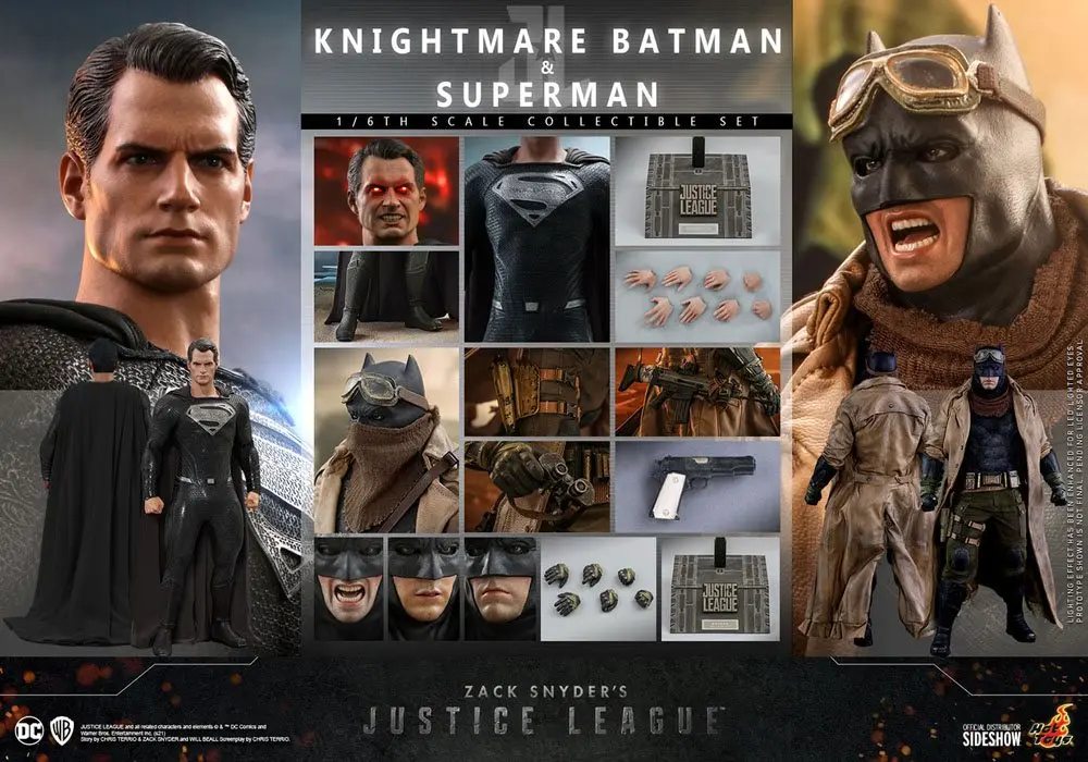 Zack Snyder's Justice League akcijska figura 2-Pack 1/6 Knightmare Batman and Superman 31 cm fotografija proizvoda
