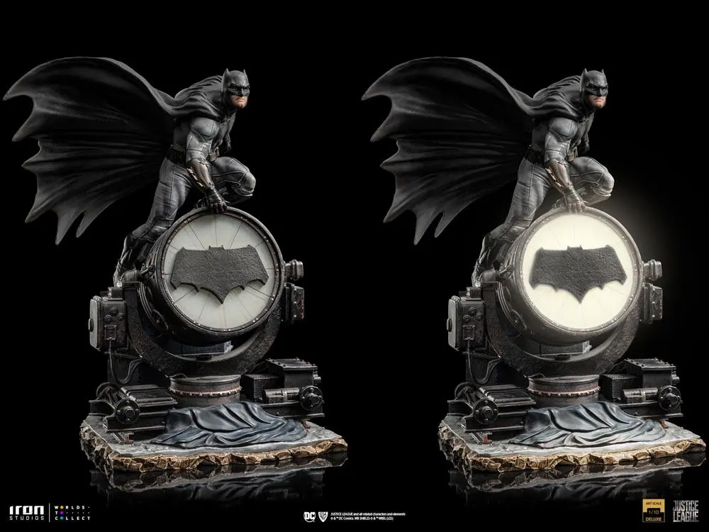Zack Snyder's Justice League Deluxe Art Scale Kip 1/10 Batman na Batsignalu 28 cm fotografija proizvoda
