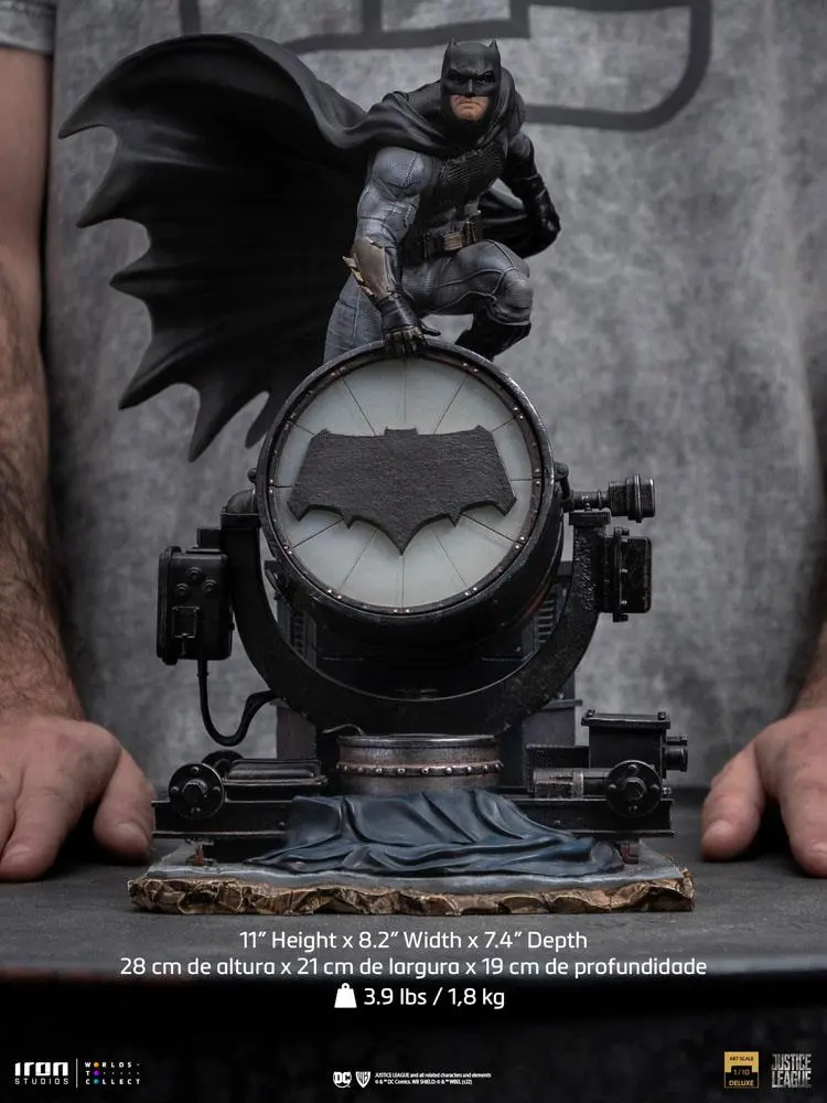 Zack Snyder's Justice League Deluxe Art Scale Kip 1/10 Batman na Batsignalu 28 cm fotografija proizvoda