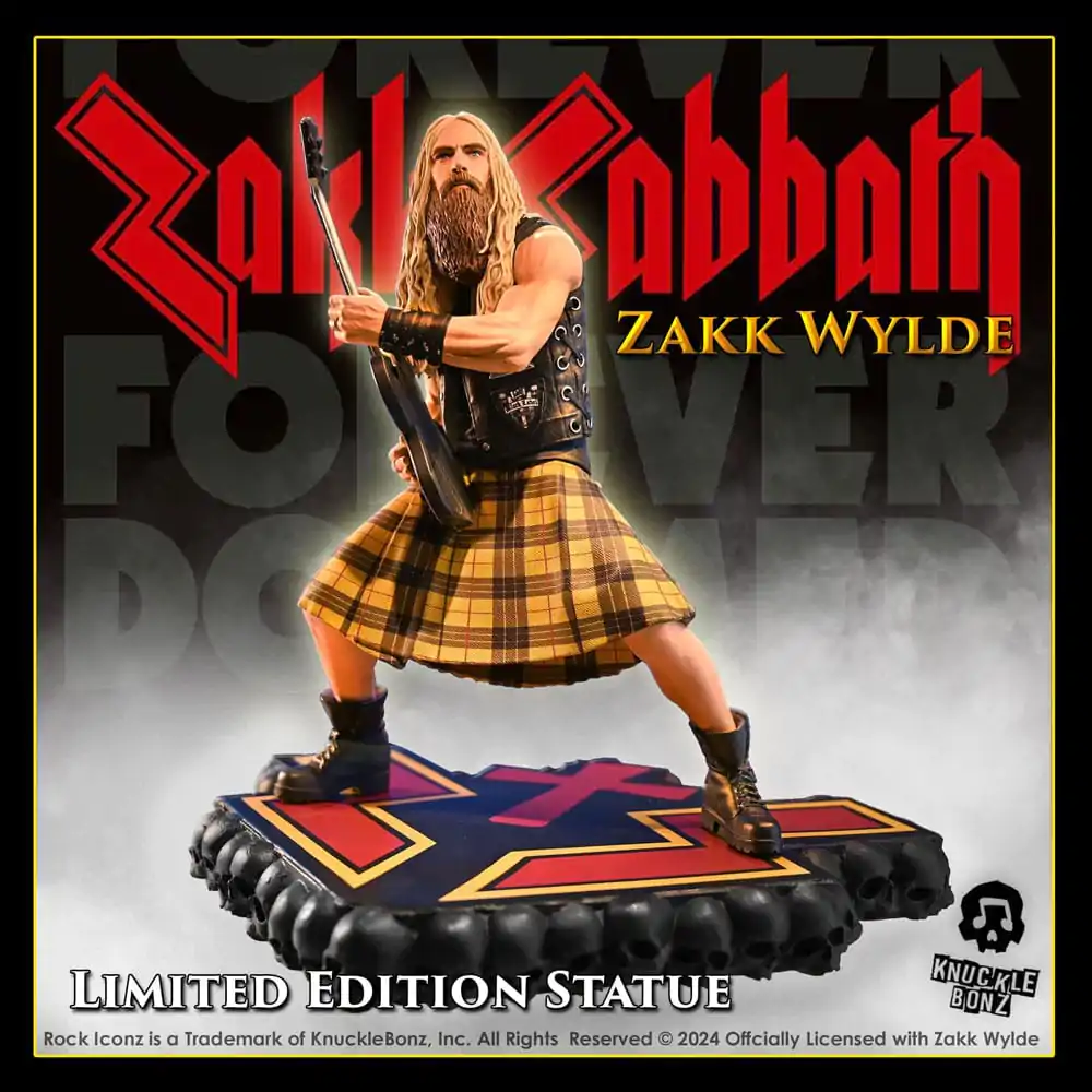 Zakk Sabbath Rock Iconz Kip Zakk Wylde II 22 cm fotografija proizvoda