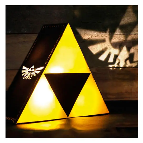 Zelda Triforce svjetlo fotografija proizvoda
