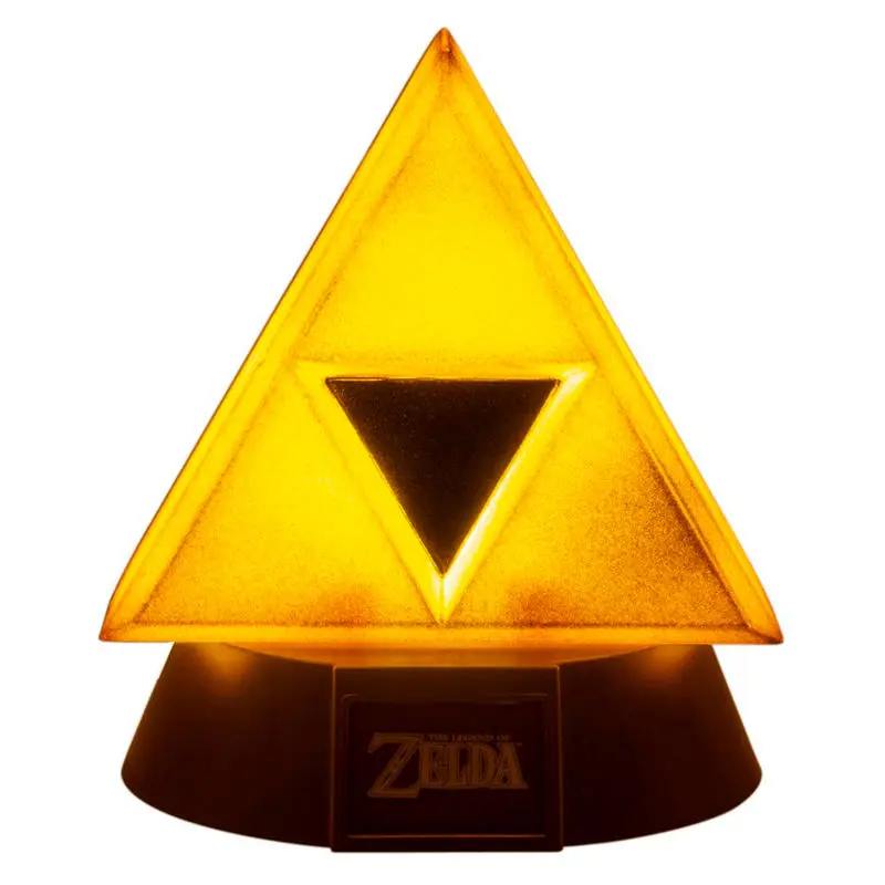 The Legend of Zelda 3D Icon svjetiljka Gold Triforce 10 cm fotografija proizvoda