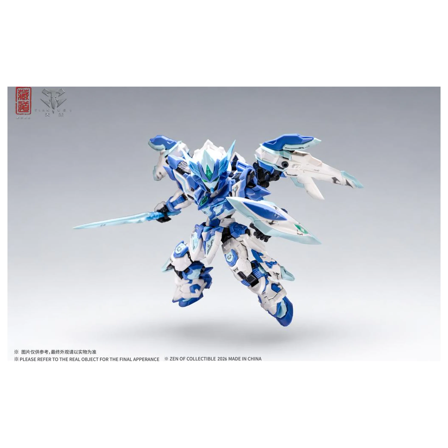 ZEN OF Collectible CD-TGM-01C TGM Tian Fa Blue LE Plastični model 14 cm fotografija proizvoda