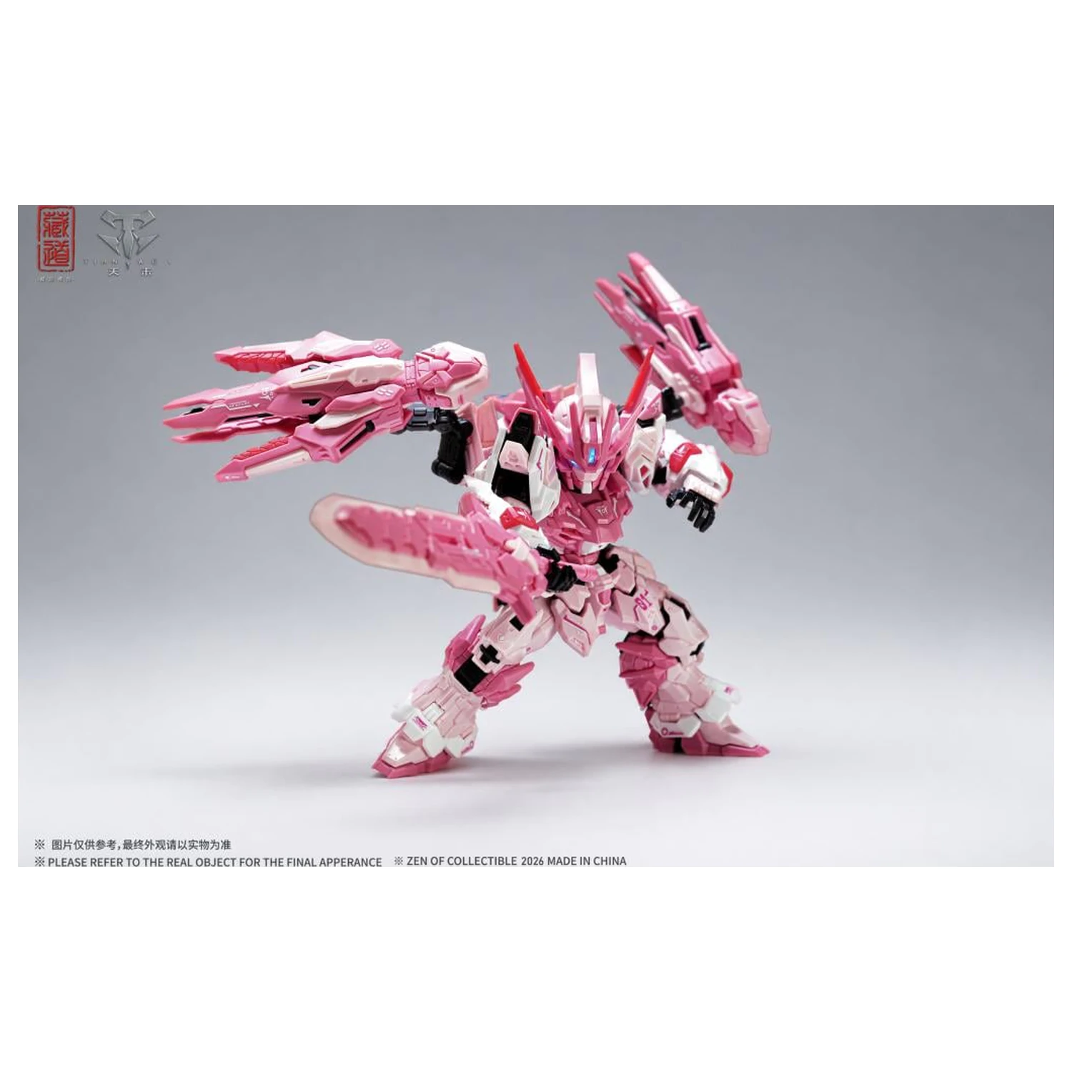 Zen of Collectible CD-TGM-01C TGM Tian Wei Pink LE Plastični model 14 cm fotografija proizvoda
