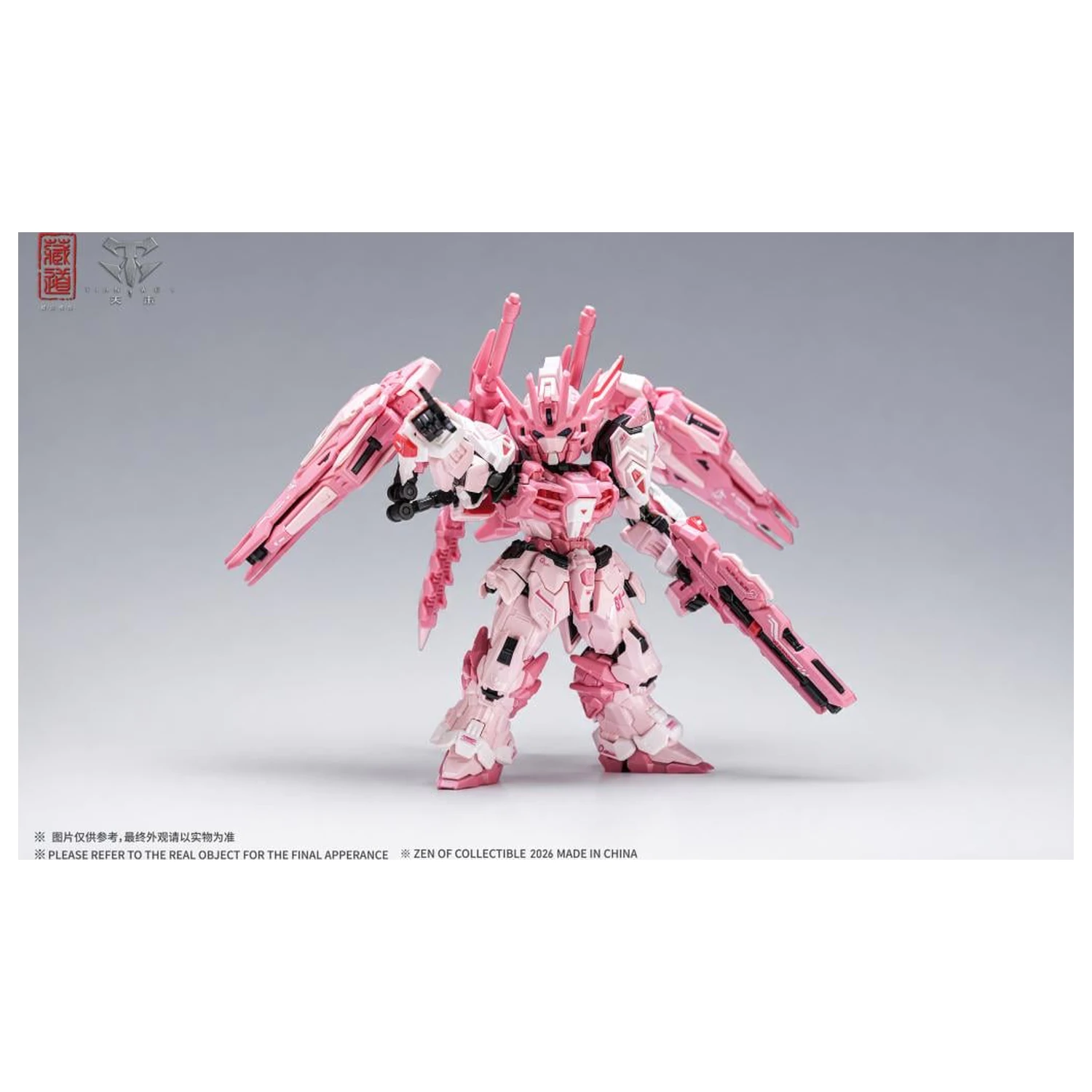 Zen of Collectible CD-TGM-01C TGM Tian Wei Pink LE Plastični model 14 cm fotografija proizvoda