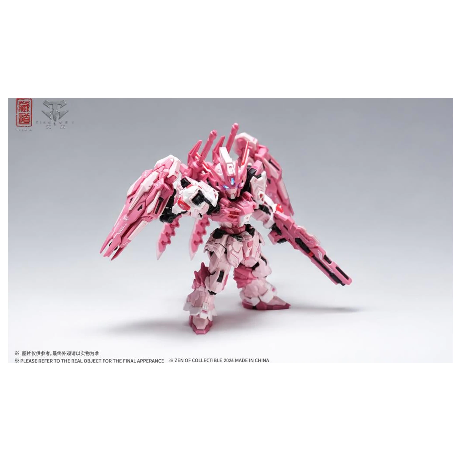 Zen of Collectible CD-TGM-01C TGM Tian Wei Pink LE Plastični model 14 cm fotografija proizvoda