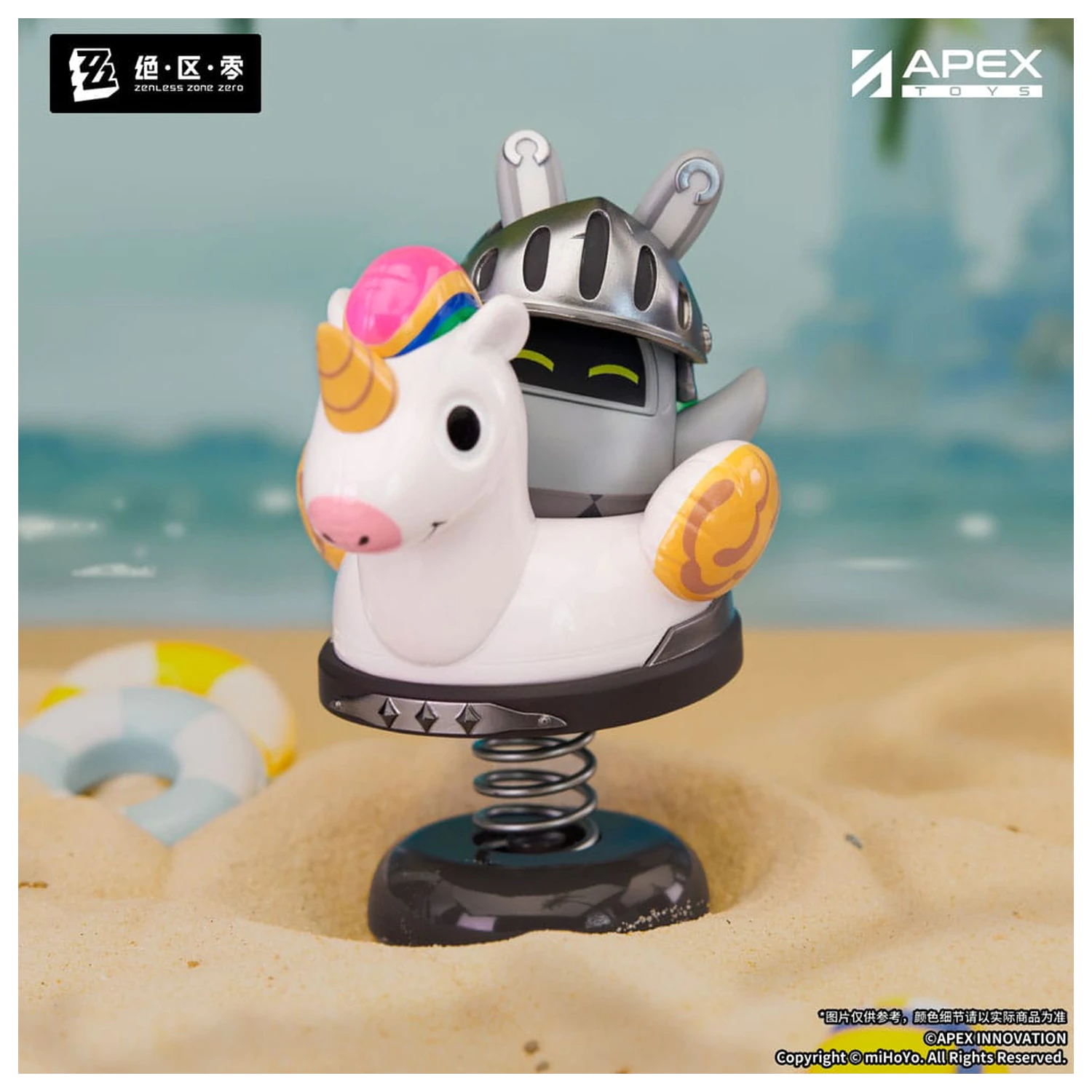 Zenless Zone Zero PVC statua Happy Shake Knightboo 9 cm fotografija proizvoda