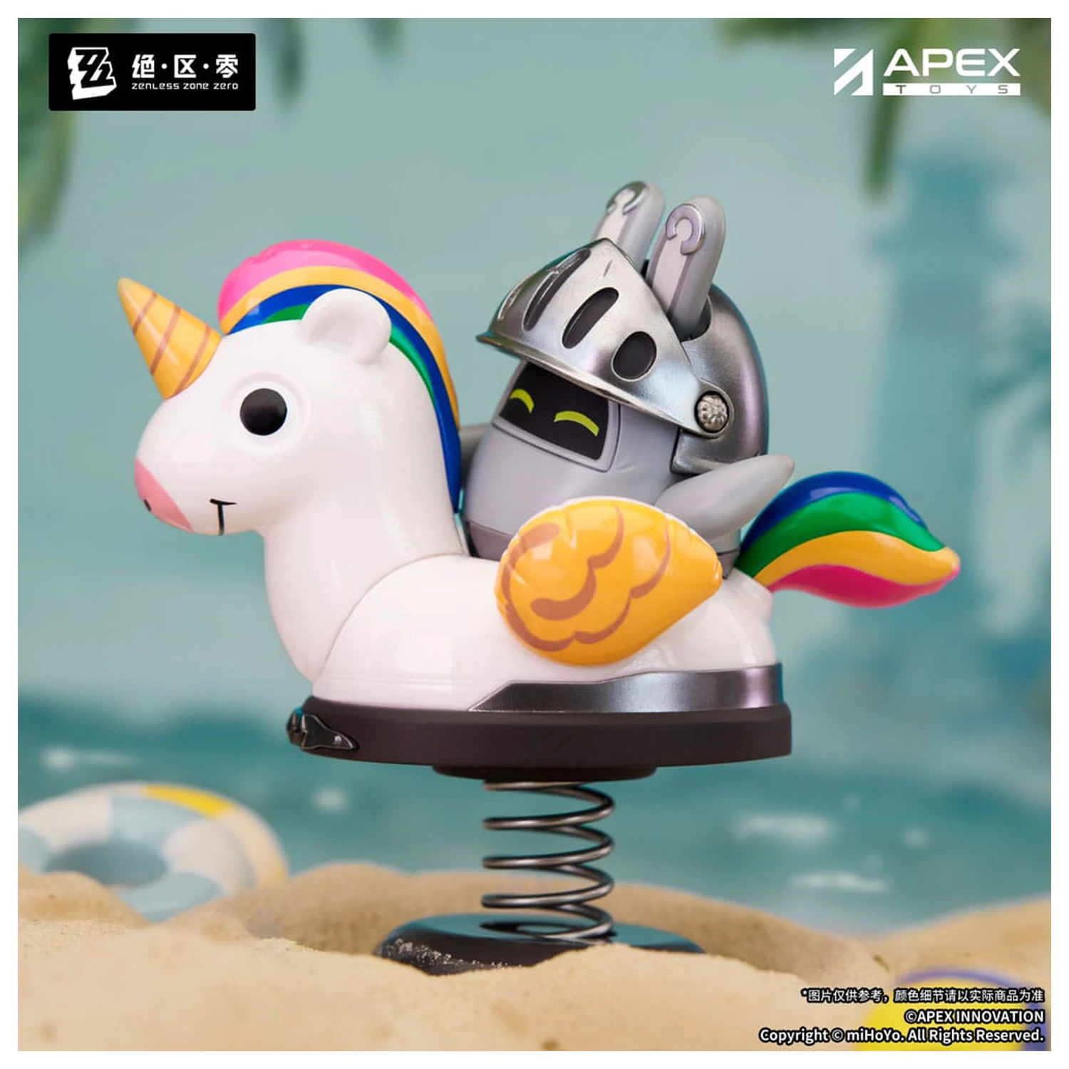 Zenless Zone Zero PVC statua Happy Shake Knightboo 9 cm fotografija proizvoda