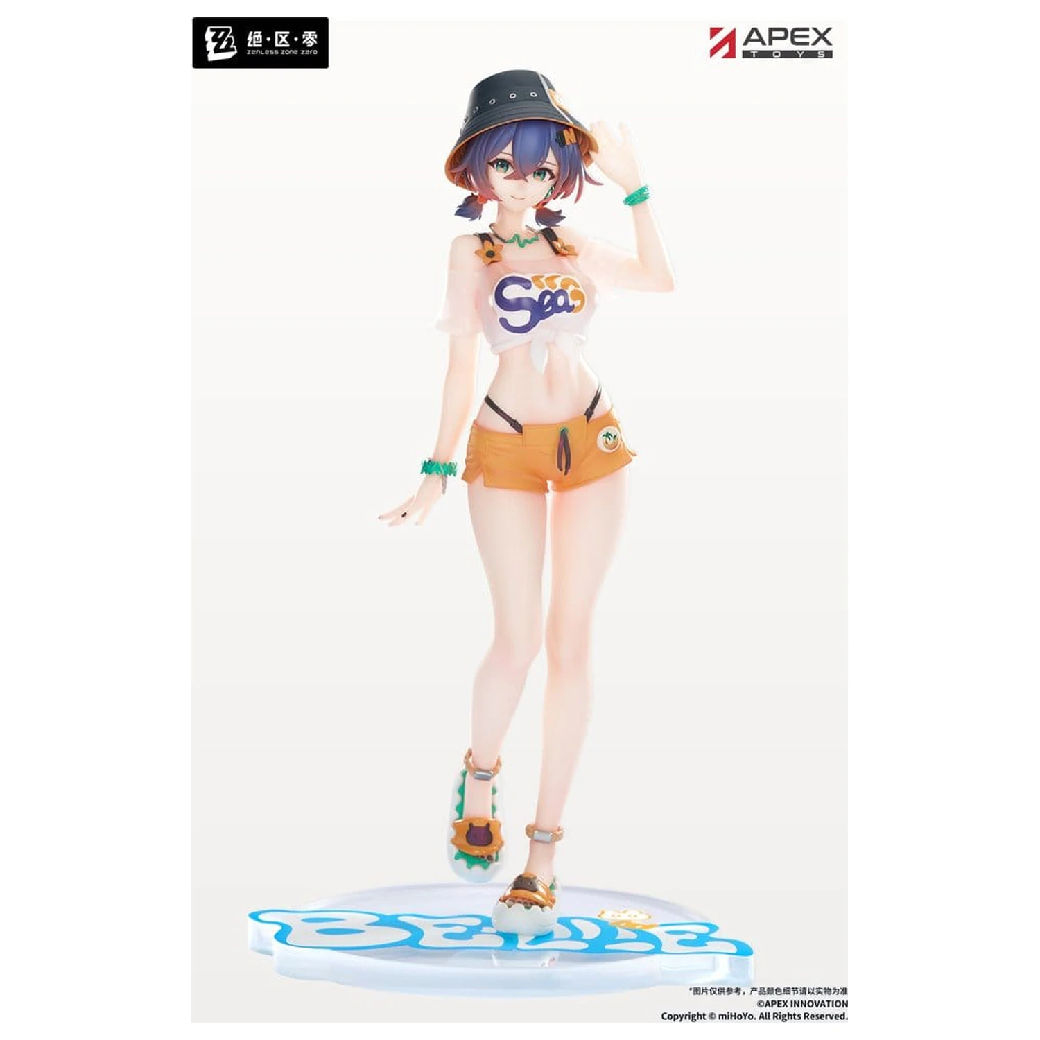 Zenless Zone Zero Limpie Series PVC figura 1/8 Belle Summer Skies Ver. 22 cm fotografija proizvoda