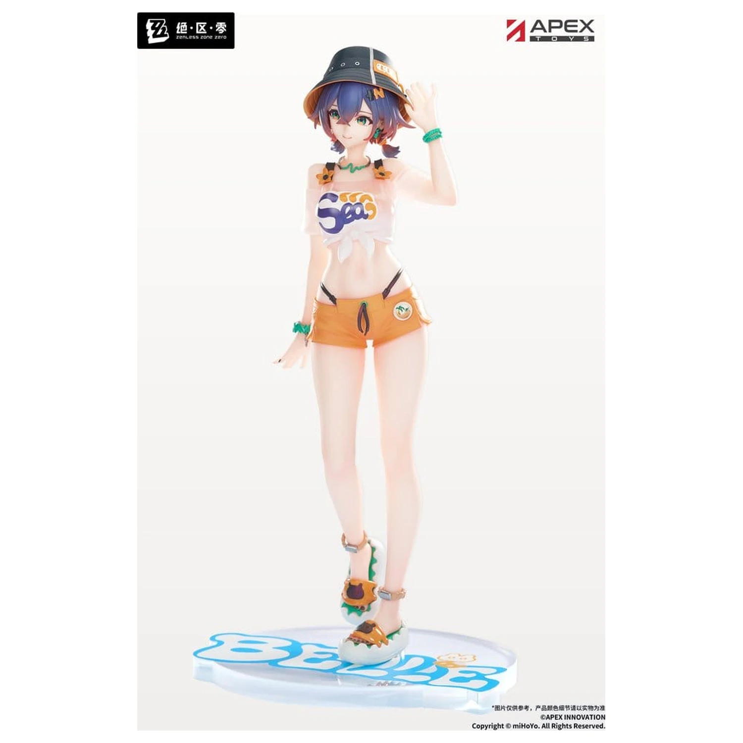 Zenless Zone Zero Limpie Series PVC figura 1/8 Belle Summer Skies Ver. 22 cm fotografija proizvoda