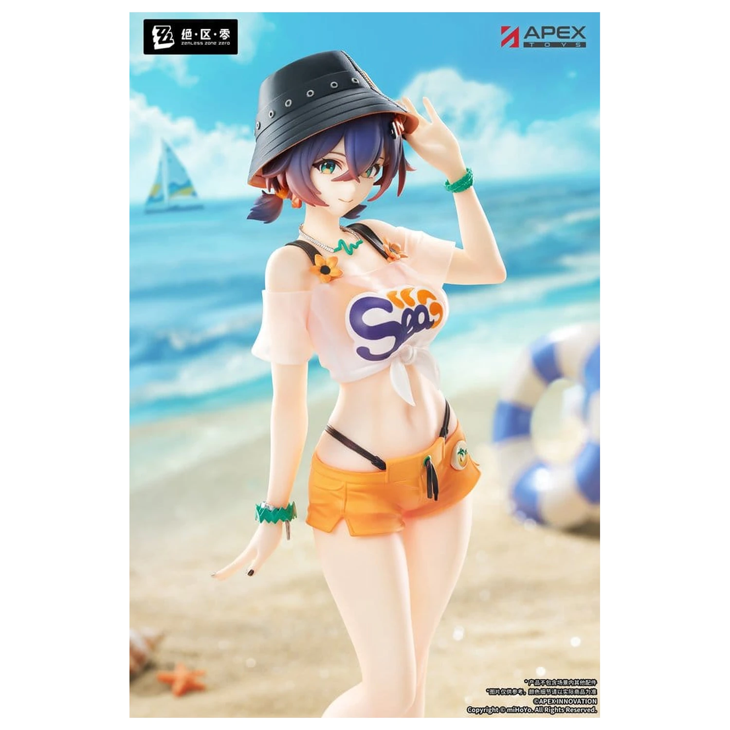 Zenless Zone Zero Limpie Series PVC figura 1/8 Belle Summer Skies Ver. 22 cm fotografija proizvoda
