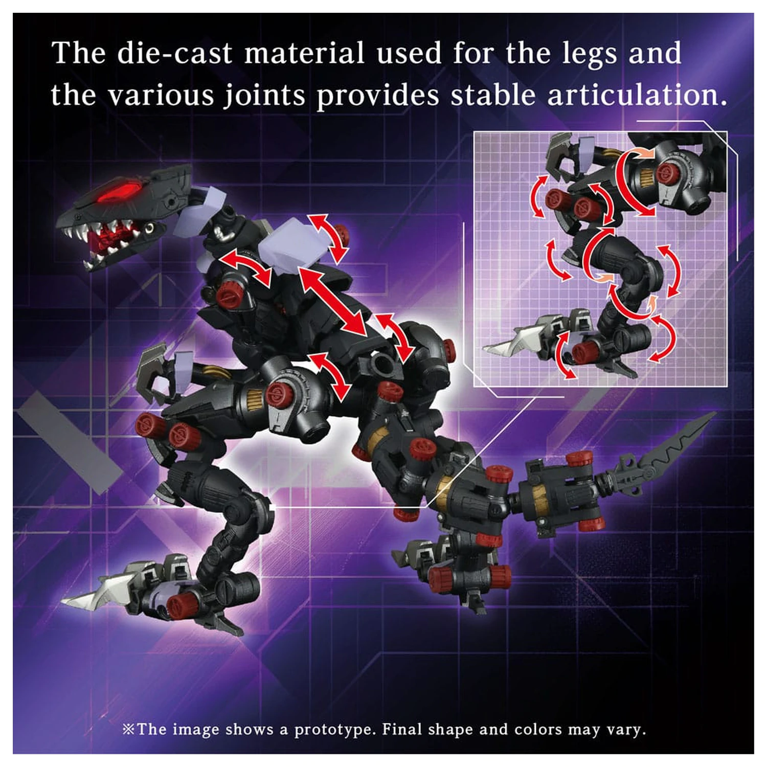 Zoids komplet plastičnog modela AM-Z01EX Berserk Fury (Elementary Body) fotografija proizvoda