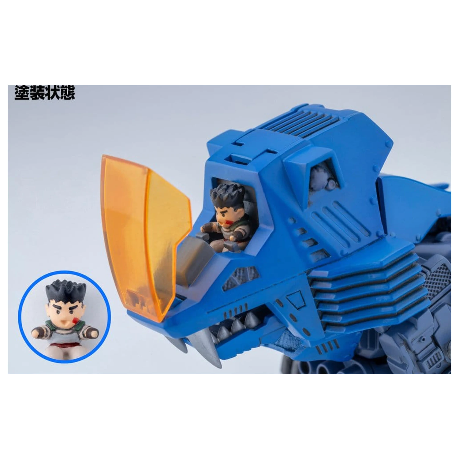 Zoids D-Style Plastični model kit Shield Liger Clear Parts Append 13 cm fotografija proizvoda