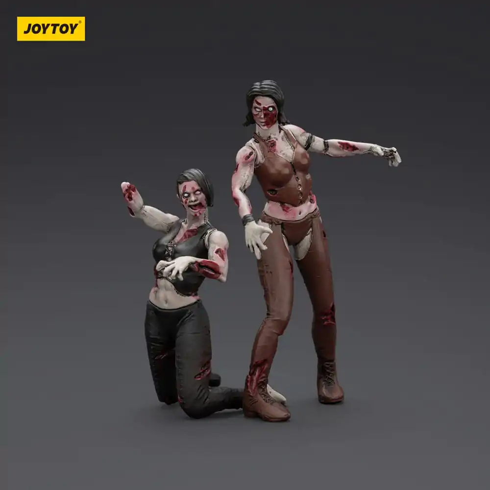 Zombie Dark Source akcijske figure 2-Pack ženski hrvači 8 cm fotografija proizvoda