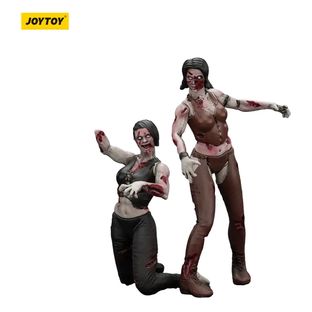 Zombie Dark Source akcijske figure 2-Pack ženski hrvači 8 cm fotografija proizvoda