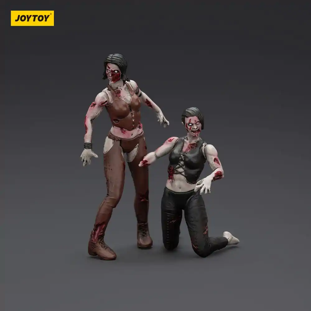Zombie Dark Source akcijske figure 2-Pack ženski hrvači 8 cm fotografija proizvoda