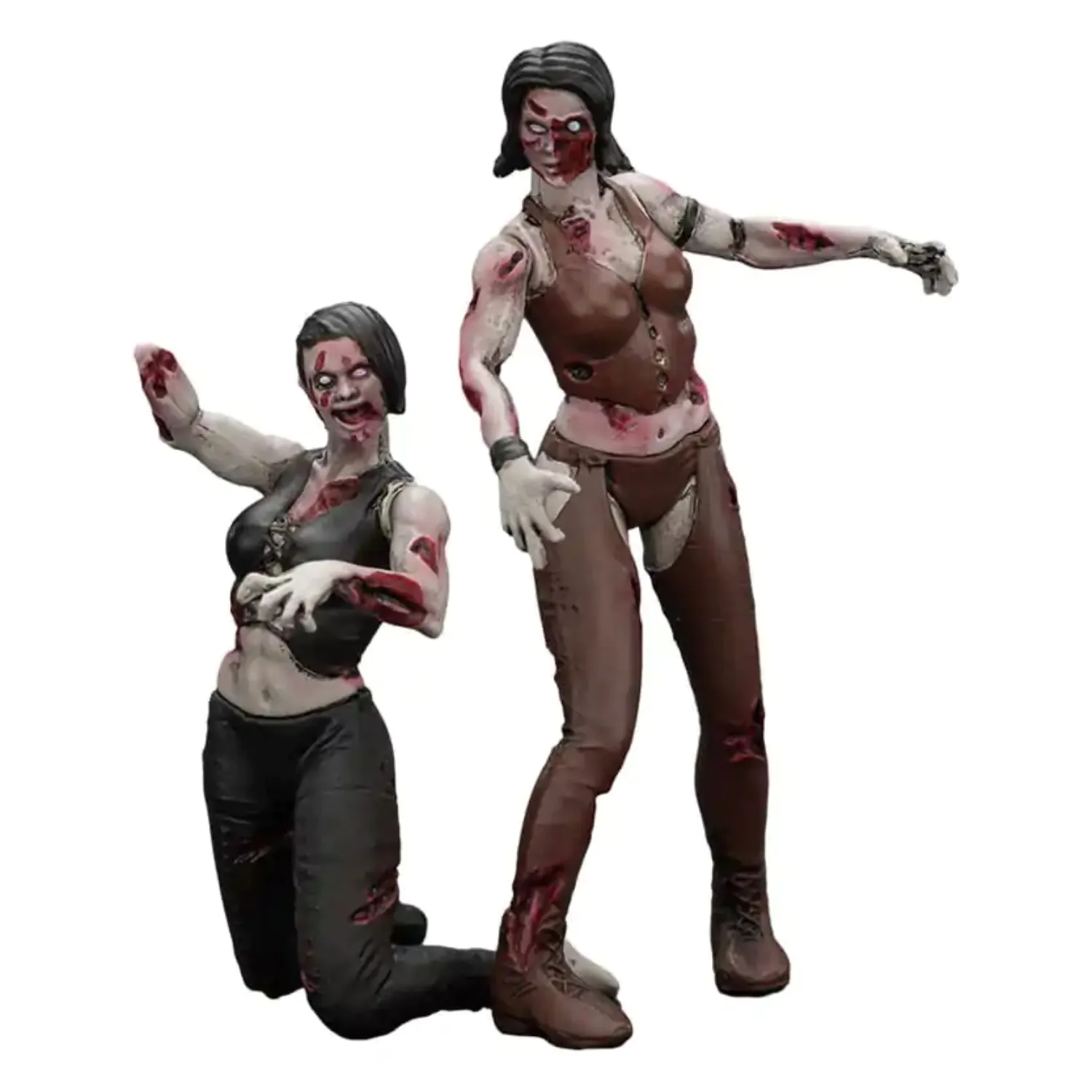 Zombie Dark Source akcijske figure 2-Pack ženski hrvači 8 cm fotografija proizvoda