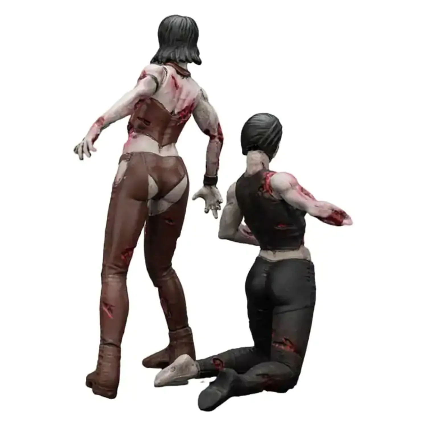 Zombie Dark Source akcijske figure 2-Pack ženski hrvači 8 cm fotografija proizvoda