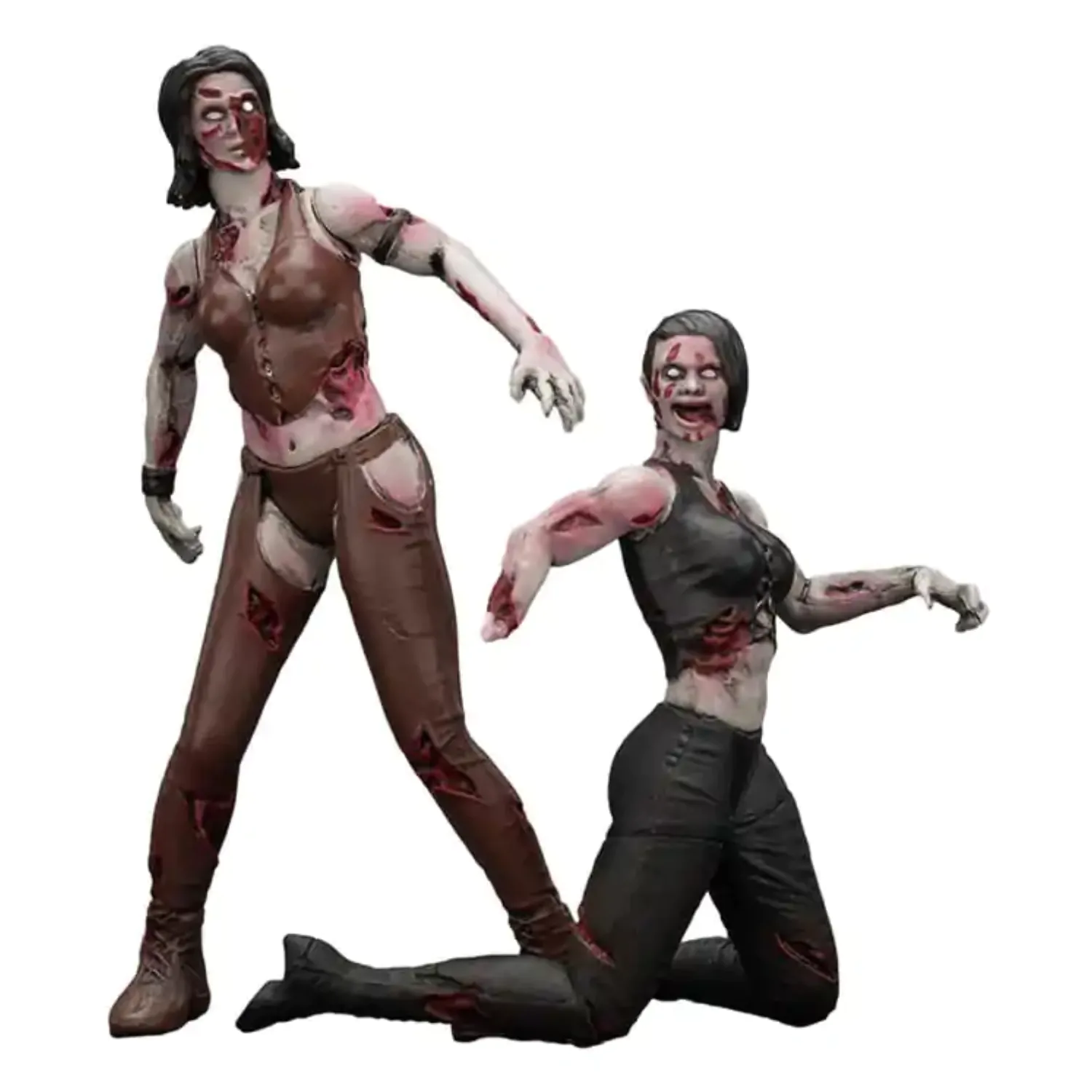 Zombie Dark Source akcijske figure 2-Pack ženski hrvači 8 cm fotografija proizvoda