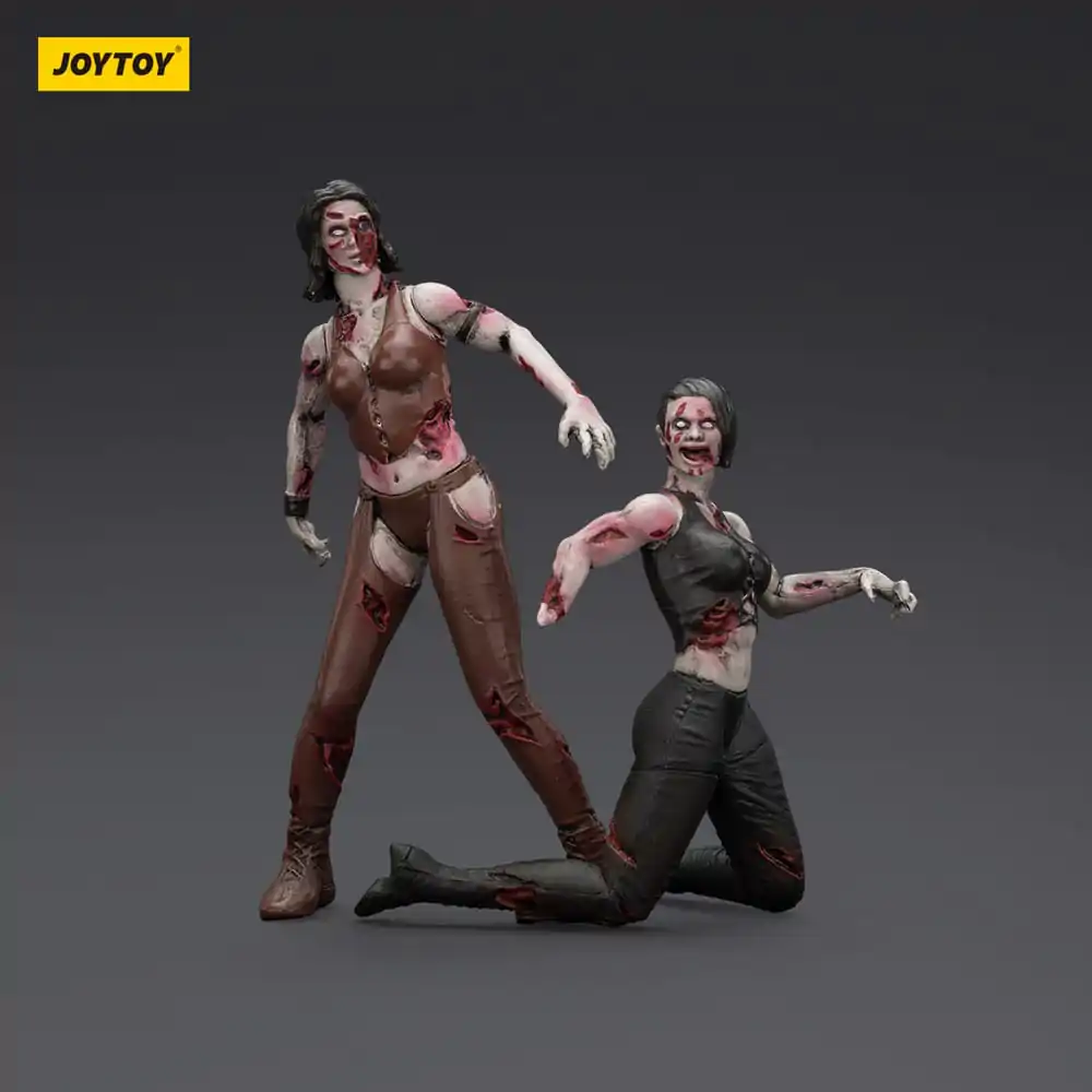 Zombie Dark Source akcijske figure 2-Pack ženski hrvači 8 cm fotografija proizvoda