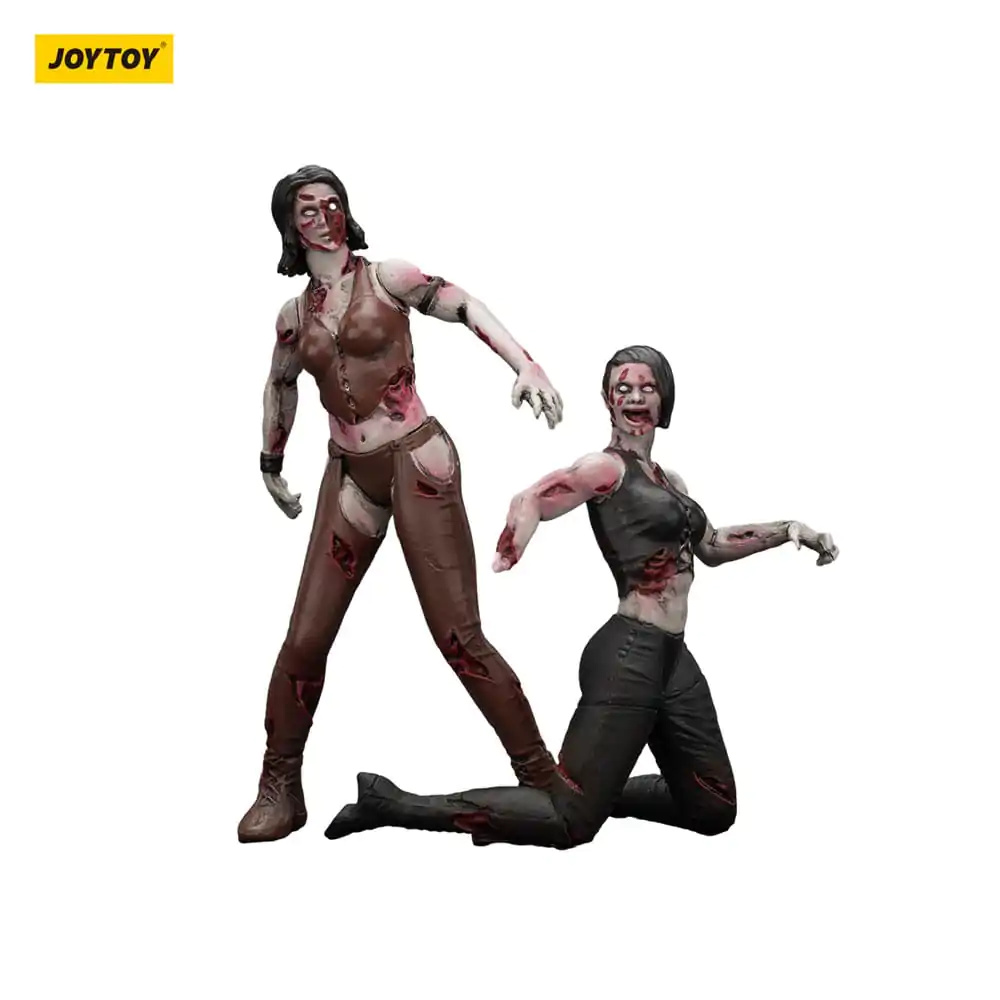 Zombie Dark Source akcijske figure 2-Pack ženski hrvači 8 cm fotografija proizvoda